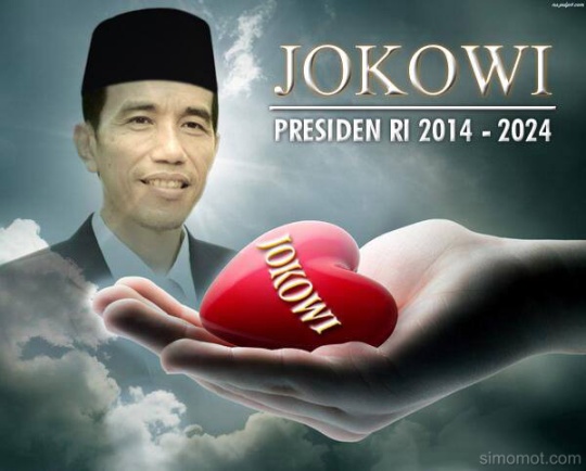 Gambar unik, lucu, dan kreatif tentang Jokowi